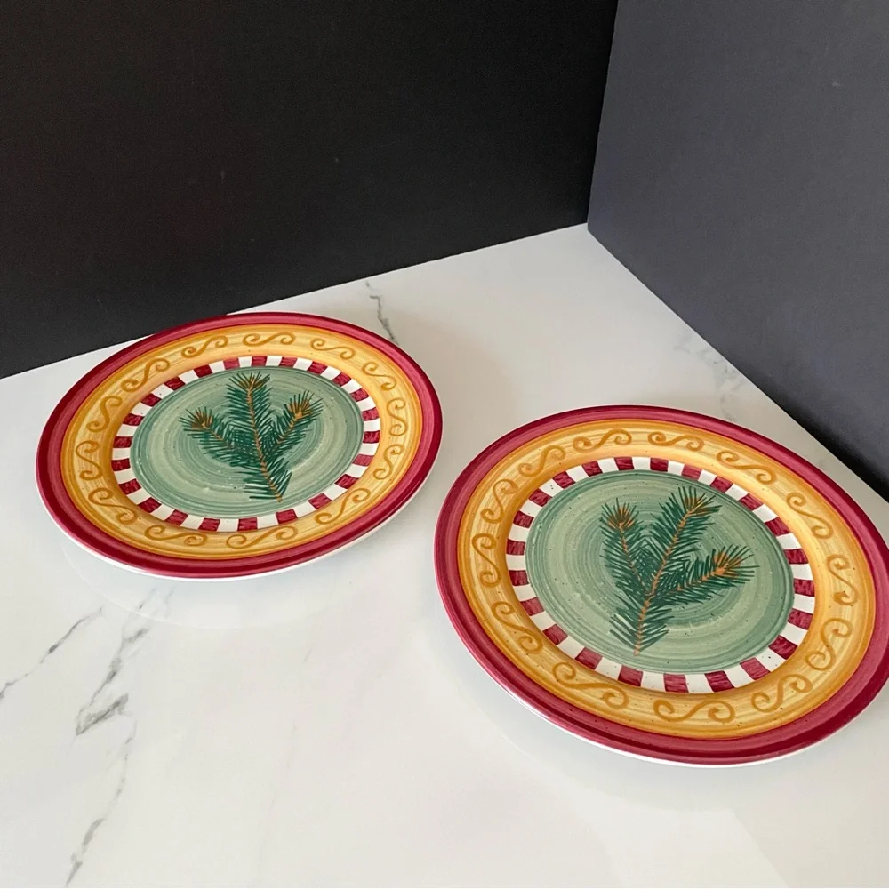 SET of 2 Winterfest Dinner Plates by Villeroy & Boch